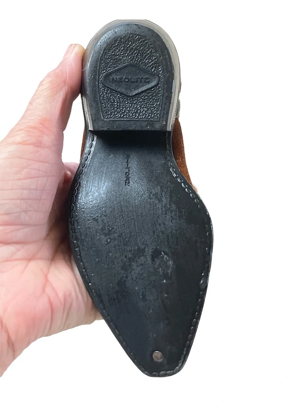 TRUE VINTAGE 1968/1969 Masterson Toddler Suede Cowboy Boots Size 5 / 6